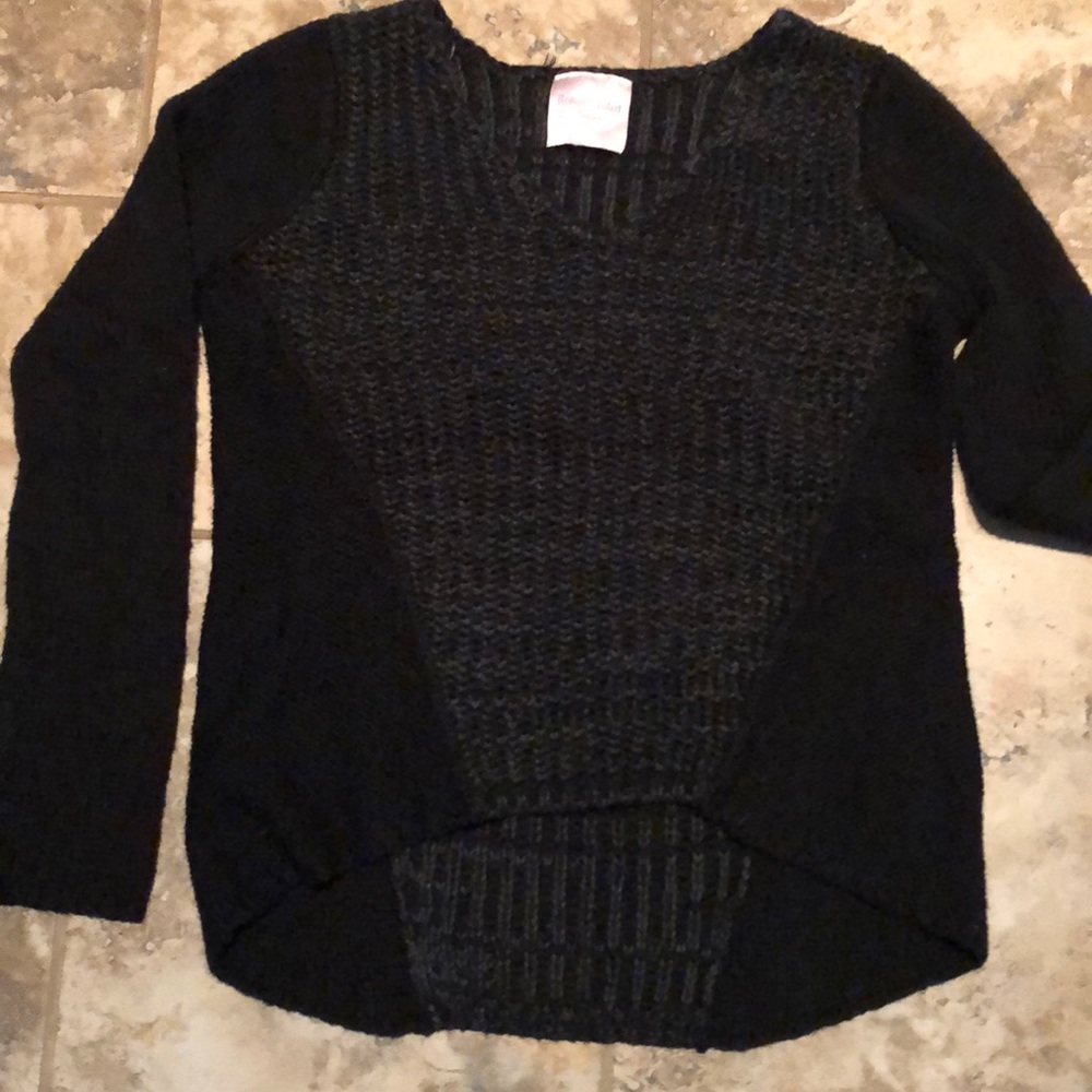 Black and Gray Sweater
